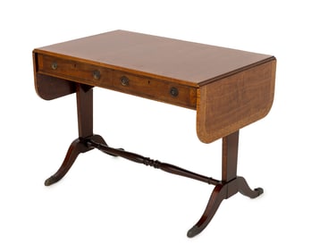 English Regency Style Mahogany Sofa Table