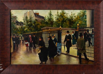 After Jean Georges Beraud "La Madeleine" Oil