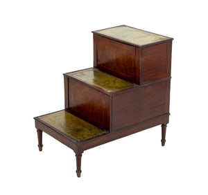 Victorian Mahogany Bedsteps