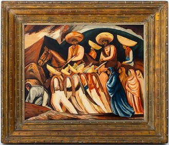 After Jose Clemente Orozco "Zapatistas" Lithograph