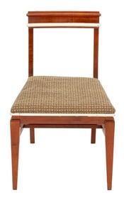 Donald Deskey Attr. Maple Dressing Chair