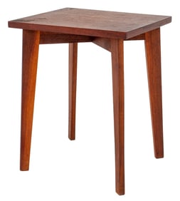 Pierre Jeanneret Style Early Modernist End Table