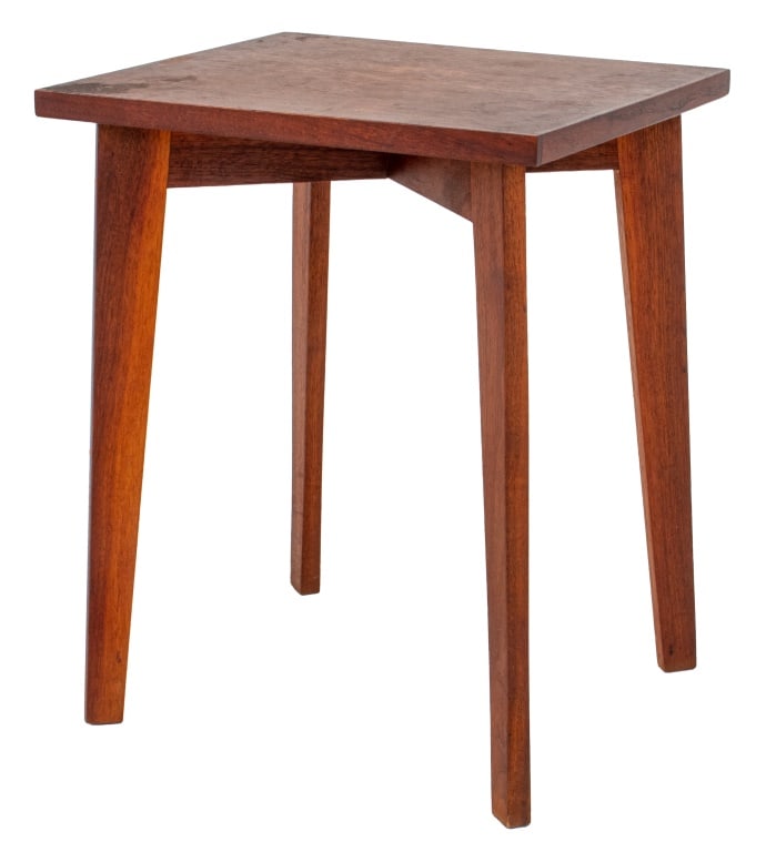 Pierre Jeanneret Style Early Modernist End Table (1 of 6)