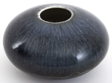 Brother Thomas Bezanson Blue Porcelain Ovoid Jar