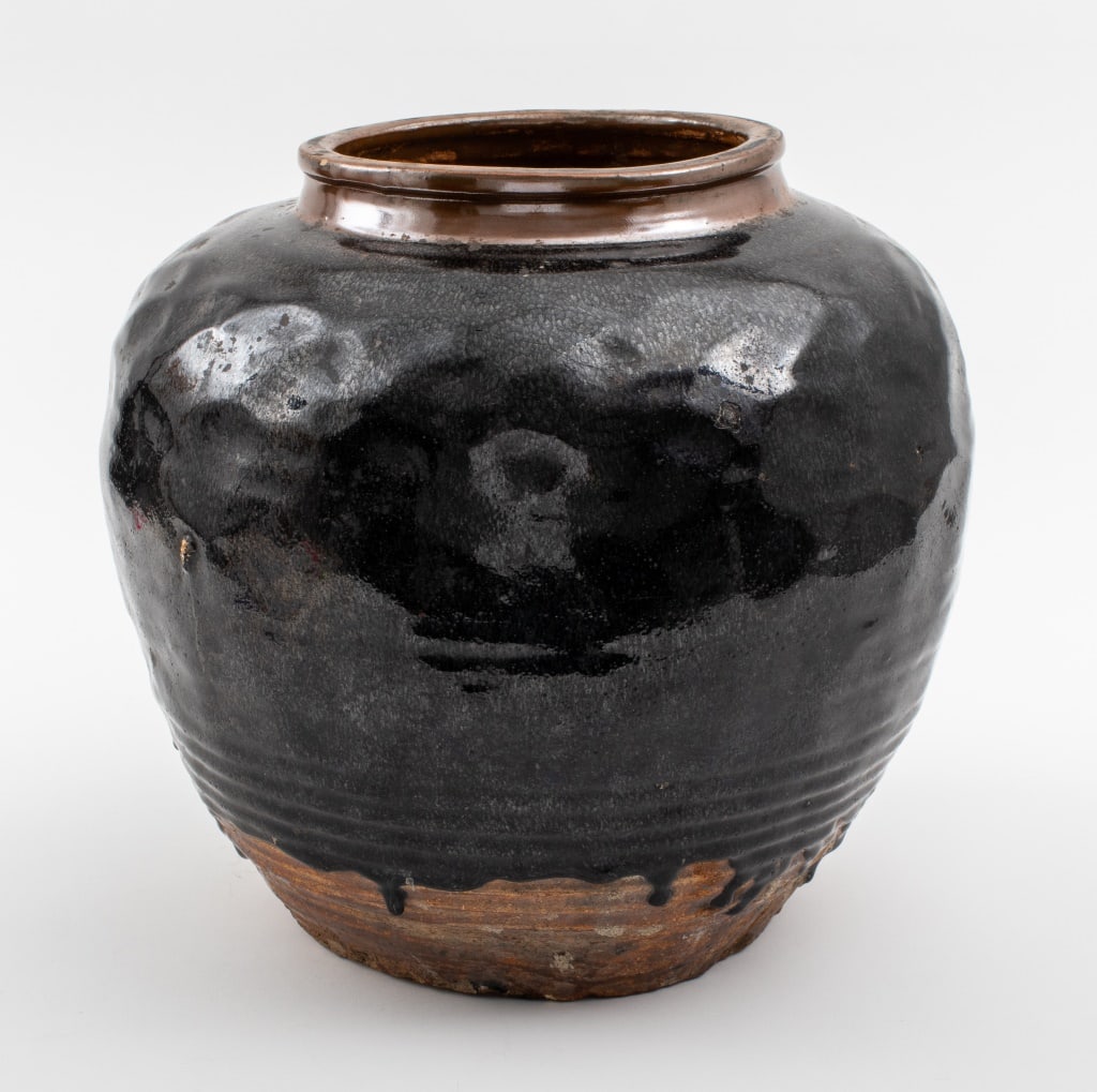Modern Glazed Stoneware Vase (1 of 6)