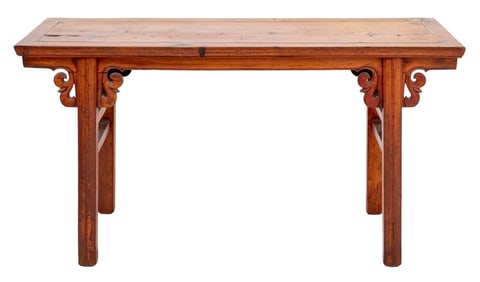 Chinese Carved Hardwood Console Table