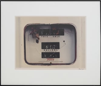 Anne Sager "69 c A Gallon" Chromogenic Print