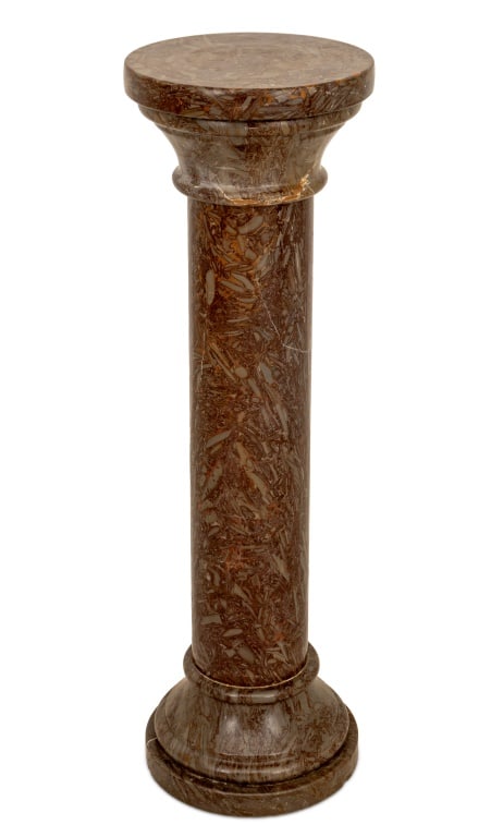 Victorian Green Serpentine Pedestal (1 of 5)