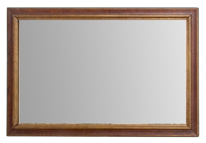 Neoclassical Large Parcel Giltwood Mirror