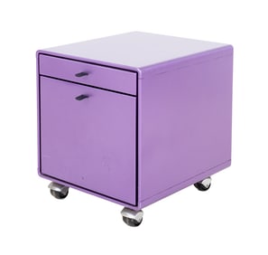 Saporiti Italia Purple Filing Cabinet