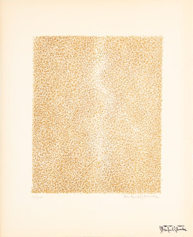 Manfred Schwartz Rivulets Lithograph (1 of 7)