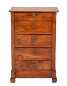 French Walnut Chest of Drawers