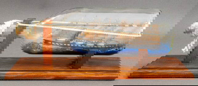 S.S. Great Britain Ship Model in a Bottle, 1994