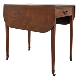 George III Style Mahogany Pembroke Table