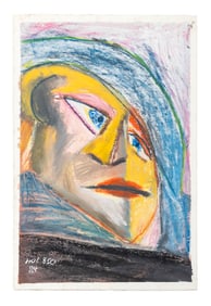 Skip Snow Untitled Pastel on Paper, 1984