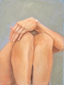 Penny Purpura Female Figure Study Oil on Canvas