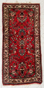 Persian Hamadan Rug, 3' 6" x 1' 8"