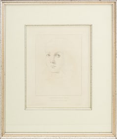 Frederick Lewis After Ottley Portrait Etching