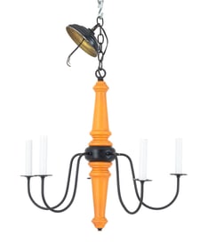 Regency Style 5-Branch Chandelier
