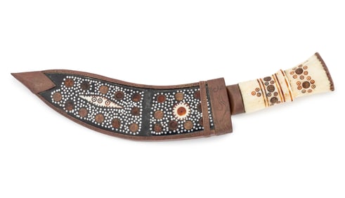 Nepalese Bone and Metal Khukuri