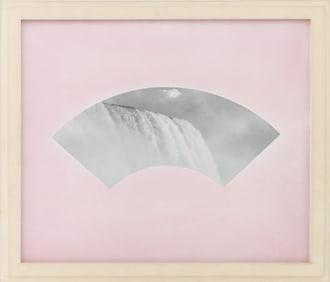 Lynn Davis Water Fall Gelatin Silver Print, 1992