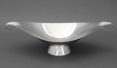 Tiffany & Co. Makers Sterling Oval Bowl