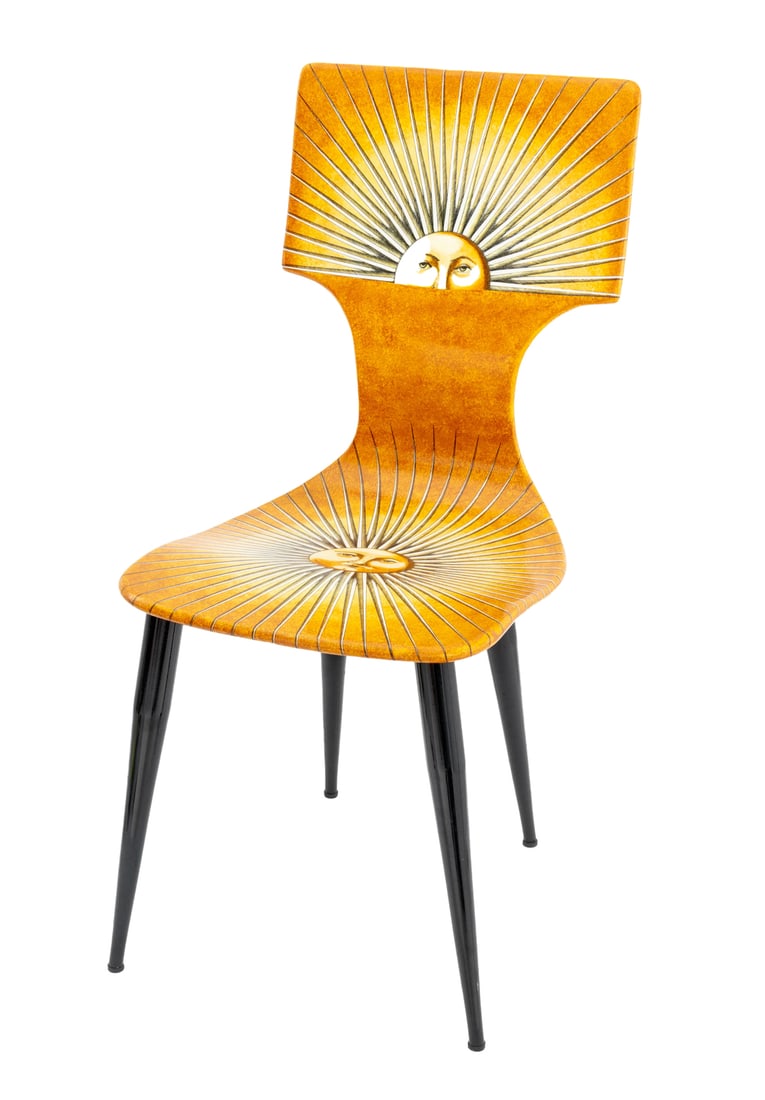 Piero Fornasetti "Chair Sole", ca. 1960 (1 of 17)