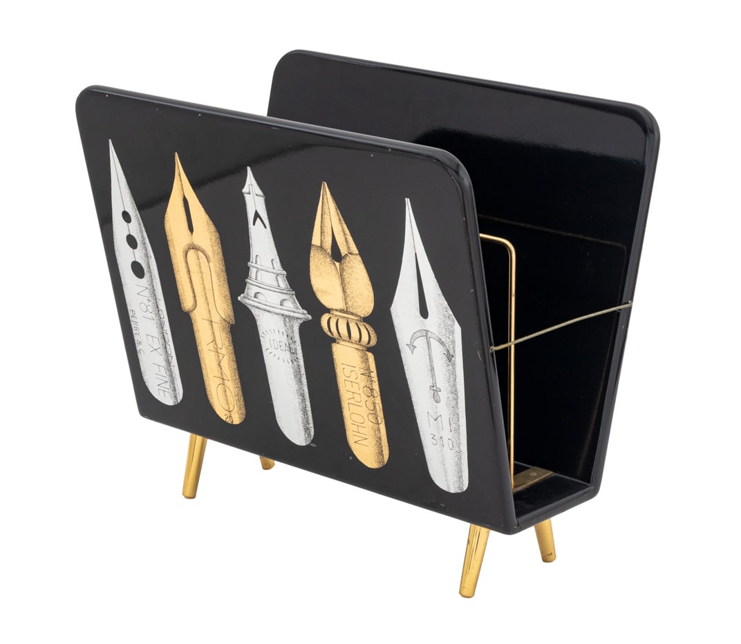 Fornasetti "Pennini" Magazine Rack (1 of 7)