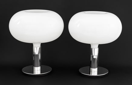 Albini, Helg, & Piva "AM/AS" Table Lamps, Pair