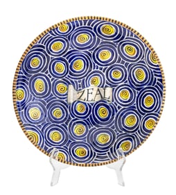 Matt Nolen "Zeal" Art Pottery Centerpiece Bowl