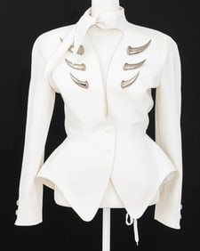Thierry Mugler White Blazer, 1992