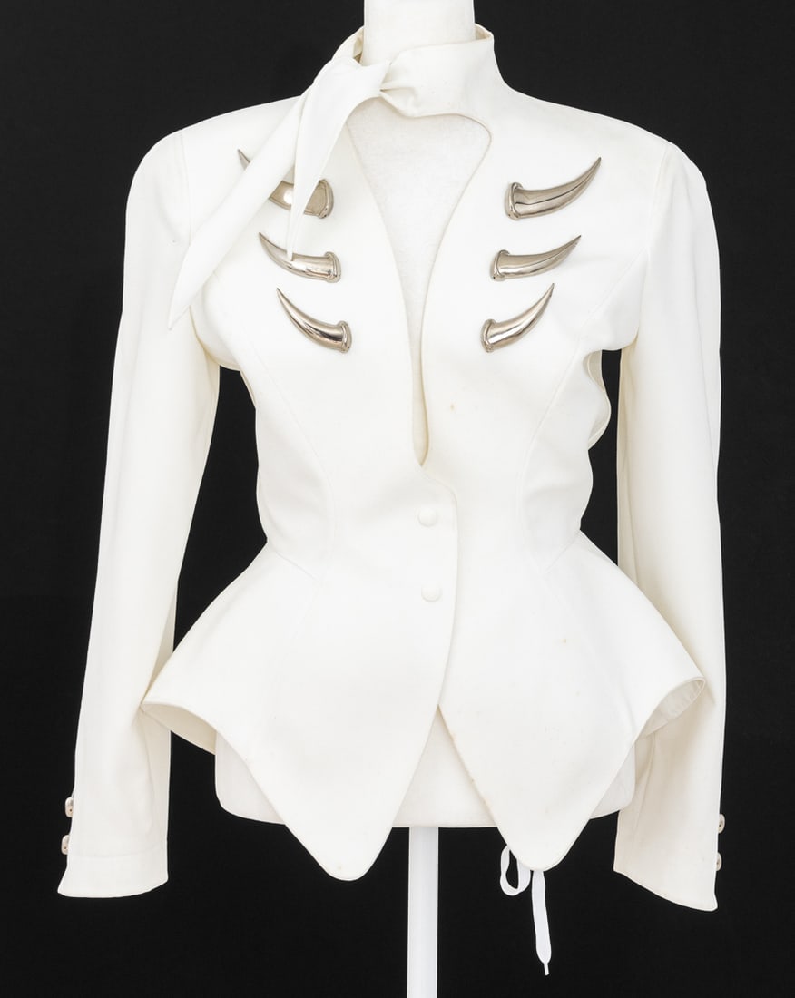 Thierry Mugler White Blazer, 1992 (1 of 6)