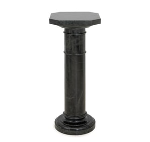 Victorian Green Marble Pedestal