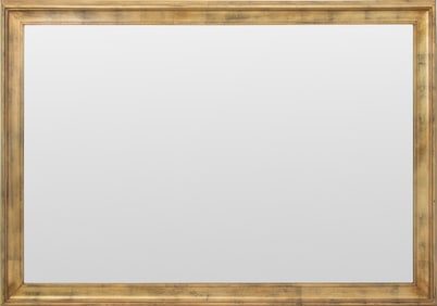Modern Giltwood Rectangular Wall Mirror