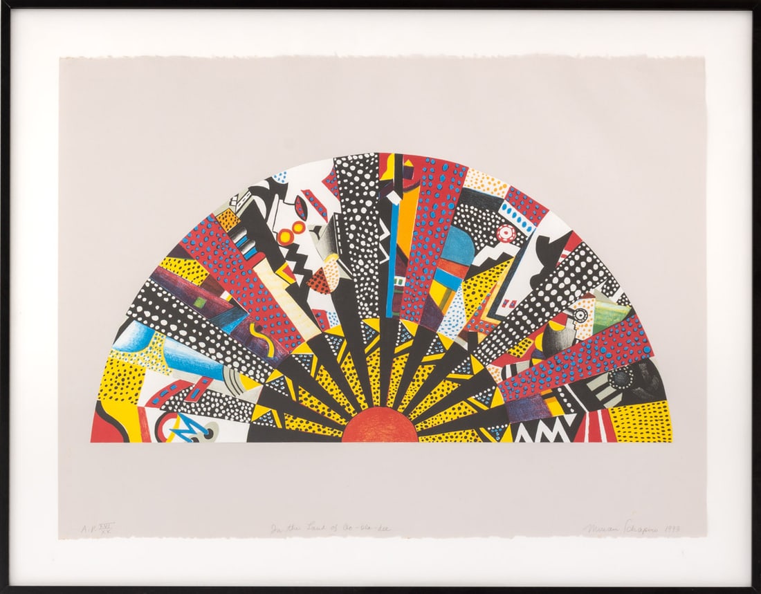 Miriam Shapiro "In the Land of Oo-Bla-dee", 1993 (1 of 10)