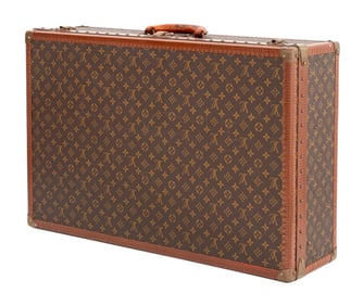 Louis Vuitton "Alzer 80" Monogram Canvas Suitcase