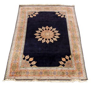 Persian Kerman Carpet, 9' 2" x 6