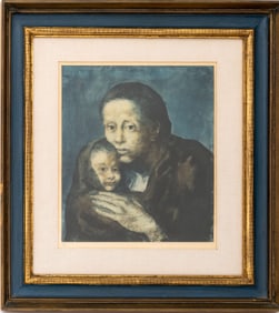 After Pablo Picasso "Mere et Enfant au Fichu"