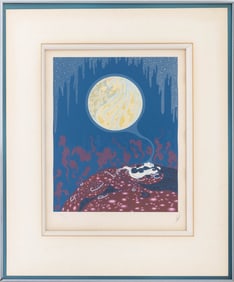Erte "Earth's Dream" Serigraph in Colors, 1978