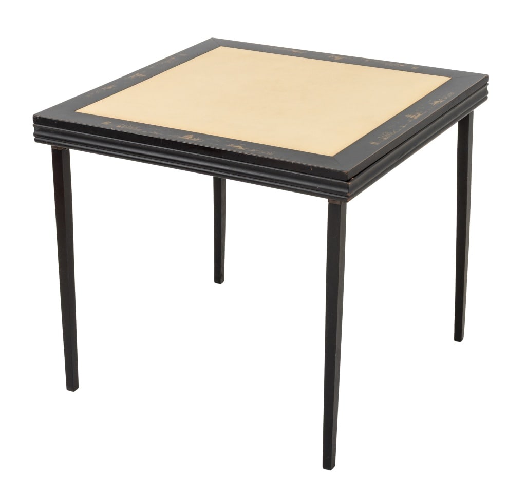 Chinoiserie Decorated Folding Card Table (1 of 6)