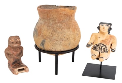 Pre-Columbian Style Pottery Articles, 3
