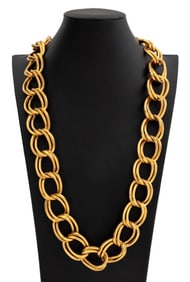 Ben Amun Gold-Tone Double Link Chain