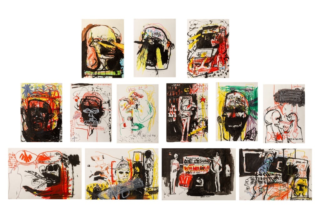 Theo Boettger Abstract Composition Mixed Media, 13 (1 of 20)