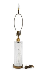 Modern Cut Crystal Table Lamp