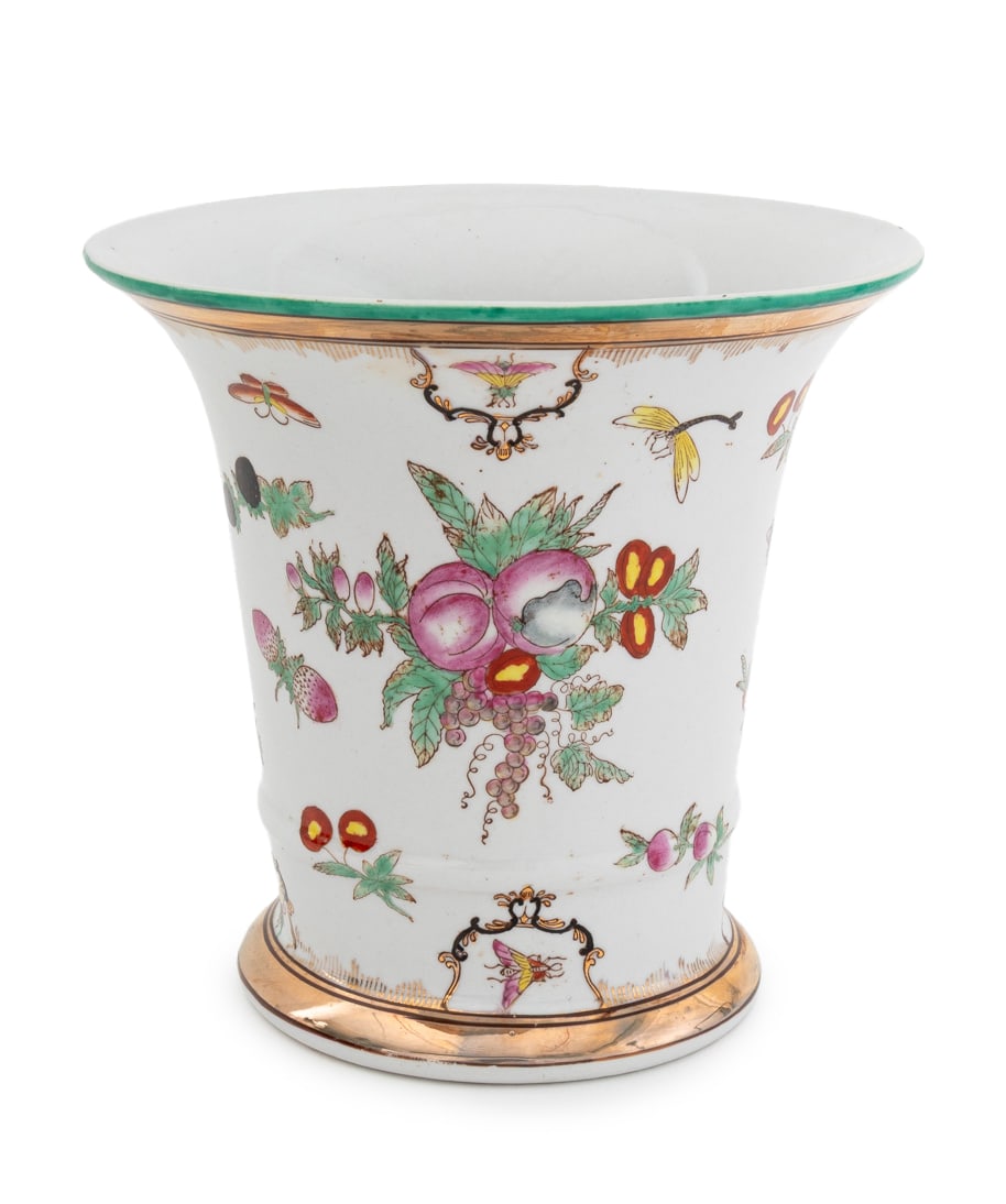 Chinese Famille Rose Porcelain Cachepot (1 of 8)