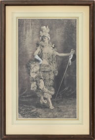 Ormsby After George Clairin "Frou Frou" Etching