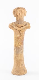 Ancient Syro-Hittite Terracotta Idol Figure
