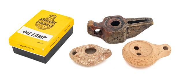 Holy Land Oil Lamps, 3