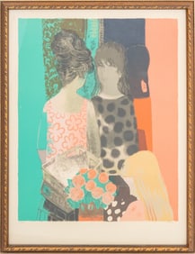 Noe Canjura "Reflet" Lithograph