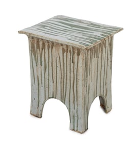 Modern Studio Art Pottery Stool
